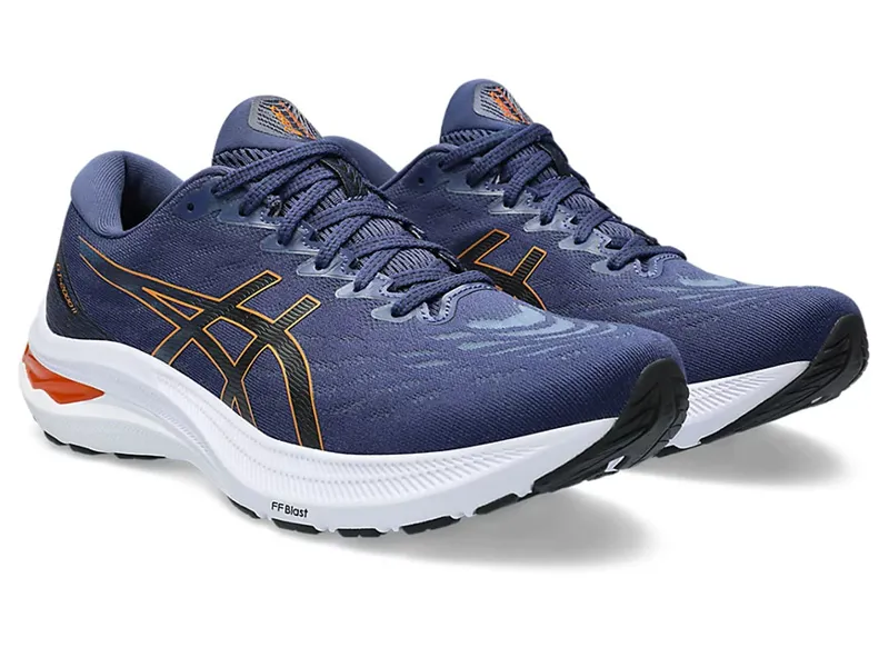 Asics Men's GT-2000 11 Deep Ocean/Bright Orange-2